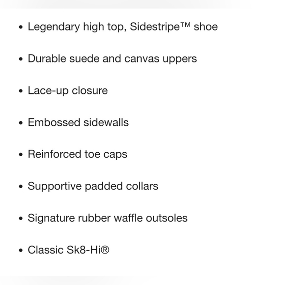 Vans Sk8-Hi Black Flower *NWT* - Picture 10 of 16